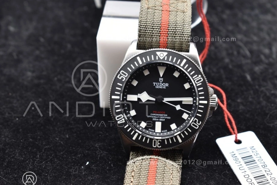 Titanium HighPerformance Best Factory FXD Pelagos M+ Black 1:1 902 Edition Tudor 1230